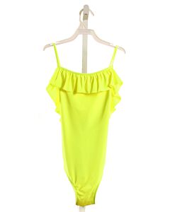 NANOS BRIGHT YELLOW 1-PIECE SWIMSUIT WITH RUFFLE