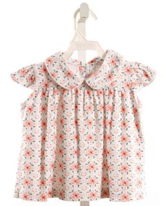 LILA + HAYES  PINK  FLORAL  KNIT SS SHIRT