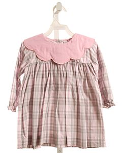 ELIZA JAMES  LT PINK  PLAID  DRESS