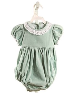 PEGGY GREEN  MINT VELVET   DRESSY BUBBLE WITH EYELET TRIM