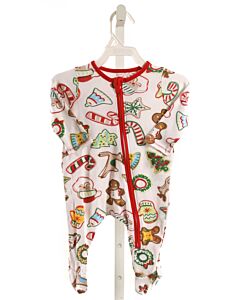 MUD PIE  RED  PRINT  LAYETTE