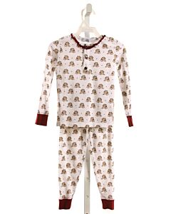 ISHTEX  BROWN  PRINT  LOUNGEWEAR