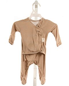 BONSIE  BROWN  STRIPED  LAYETTE