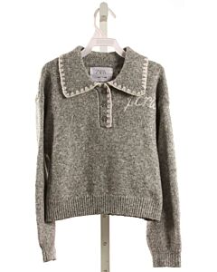 ZARA  GRAY    SWEATER