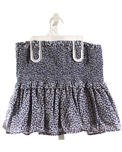 CREWCUTS  BLUE  FLORAL SMOCKED SKIRT