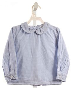 BAILEY BOYS  LT BLUE  GINGHAM  DRESS SHIRT