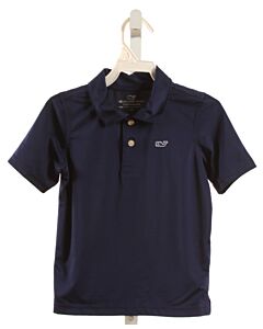 VINEYARD VINES  NAVY    KNIT SS SHIRT