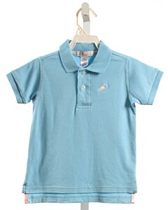 THE BEAUFORT BONNET COMPANY  AQUA    KNIT SS SHIRT