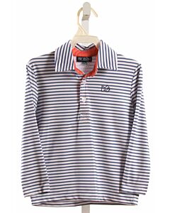 PRODOH  BLUE  STRIPED  KNIT LS SHIRT
