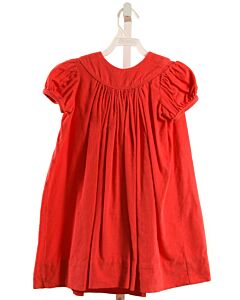 LULLABY SET  RED CORDUROY   DRESS