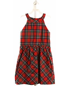 VINEYARD VINES  RED  PLAID  DRESS