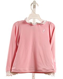 THE BEAUFORT BONNET COMPANY  PINK    RASH GUARD WITH EYELET TRIM