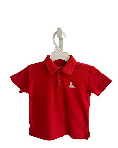 JAMES & LOTTIE  RED    KNIT SS SHIRT