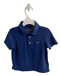 VINEYARD VINES  NAVY    KNIT SS SHIRT