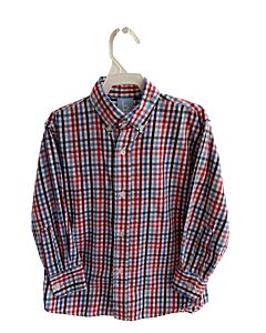 BELLA BLISS  MULTI-COLOR  PLAID  DRESS SHIRT