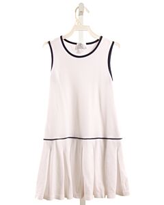 THE PROPER PEONY  WHITE    KNIT DRESS