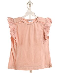 MAYORAL  PINK    SLEEVELESS SHIRT WITH RUFFLE