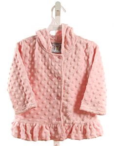 THREE SISTERS  PINK FLEECE SWISS DOT  OUTERWEAR