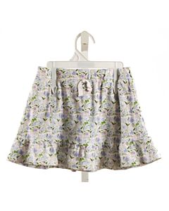 THE PROPER PEONY LT BLUE FLORAL SKORT