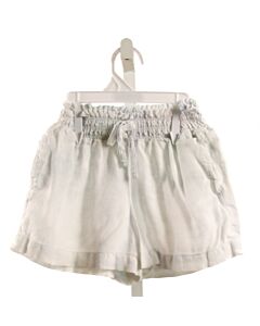BELLA DAHL  LT BLUE LINEN   SHORTS