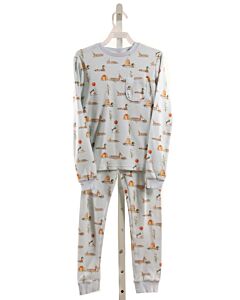 NOLA TAWK  LT BLUE  PRINT  LOUNGEWEAR
