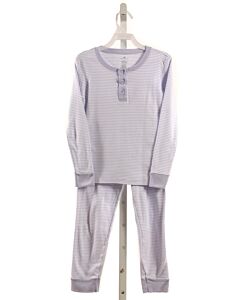 PETITE PLUME  LT BLUE  STRIPED  LOUNGEWEAR