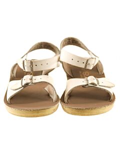 SUN SANS/ SALTWATER SANDALS WHITE SANDALS  *VGU SIZE TODDLER 12