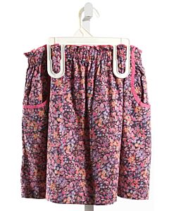 PEEK  PURPLE  FLORAL  SKIRT