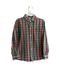 BELLA BLISS  MULTI-COLOR  PLAID  DRESS SHIRT