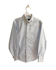 BROOKS BROTHERS  LT BLUE  STRIPED  DRESS SHIRT
