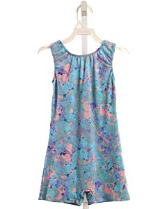 GIRL POWER SPORT BLUE LEOTARD