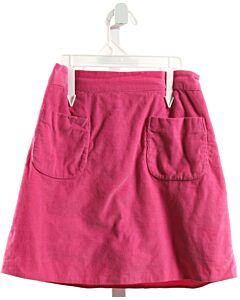 KATE & LIBBY  HOT PINK CORDUROY   SKIRT