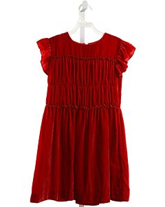 CREWCUTS  RED VELVET   PARTY DRESS