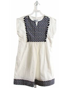 BUSY BEES  WHITE CORDUROY   DRESS