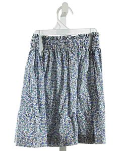 MARY & GRACE  BLUE  FLORAL  SKIRT