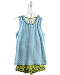 MATILDA JANE  LT BLUE  POLKA DOT  2-PIECE OUTFIT