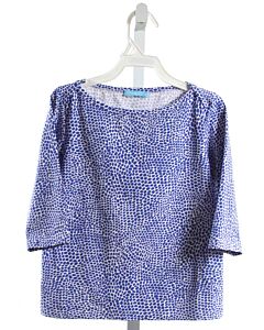 J. MCLAUGHLIN  BLUE    KNIT LS SHIRT