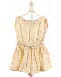VIGNETTE  MUSTARD  FLORAL  ROMPER