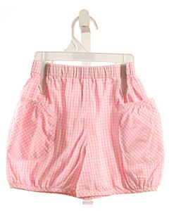 HANNAH KATE  PINK  GINGHAM  SHORTS