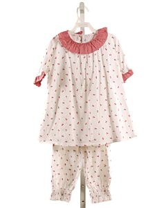 SAL & PIMENTA  RED   PRINTED DESIGN LOUNGEWEAR