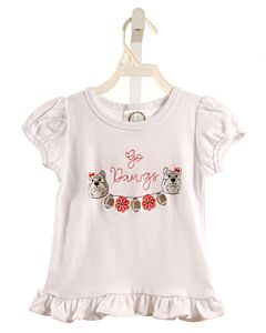 BLANKS BOUTIQUE WHITE KNIT SS SHIRT