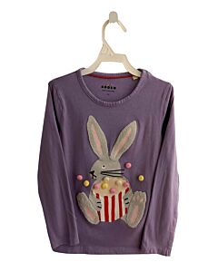 MINI BODEN  LAVENDER    KNIT LS SHIRT
