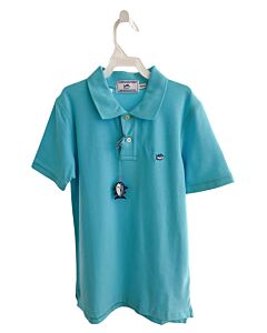 SOUTHERN TIDE  BLUE    KNIT SS SHIRT