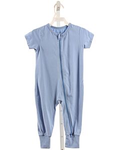 TEACH LEANBH  BLUE    KNIT ROMPER