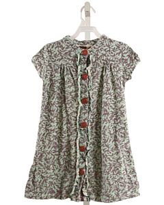 MATILDA JANE  GREEN   PRINTED DESIGN KNIT DRESS