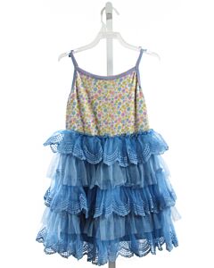 MATILDA JANE  BLUE TULLE FLORAL  DRESS