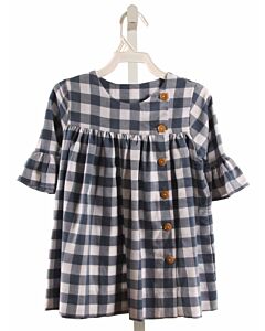 SHRIMP & GRITS BLUE PLAID DRESS
