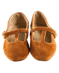 SAM EDELMAN BROWN MARY JANES  *EUC SIZE CHILD 1