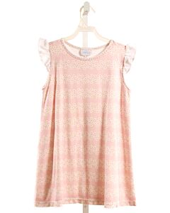 JAMES & LOTTIE  PINK KNIT FLORAL PRINTED DESIGN DRESS