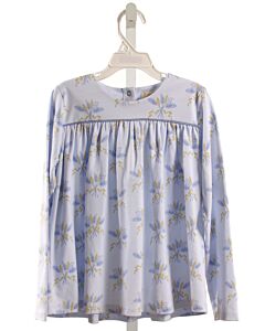 THE BEAUFORT BONNET COMPANY  LAVENDER KNIT FLORAL  KNIT LS SHIRT